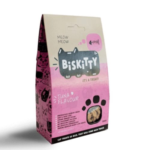 Biskitty Tuna Flavour Cat Treats 200g