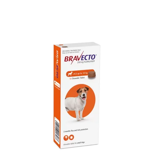Bravecto Chewable Tick & Flea Tablet for Small Dog 5-10kg