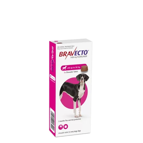 Bravecto Chewable Tick & Flea Tablet for Xtra Large Dog 40-56kg