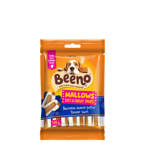 Beeno Mallows Peanut Butter Dog Treats 120gm