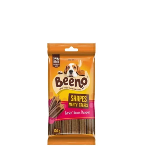 Beeno Rollies Dog Treats Smoked Bacon Flavour 120gm