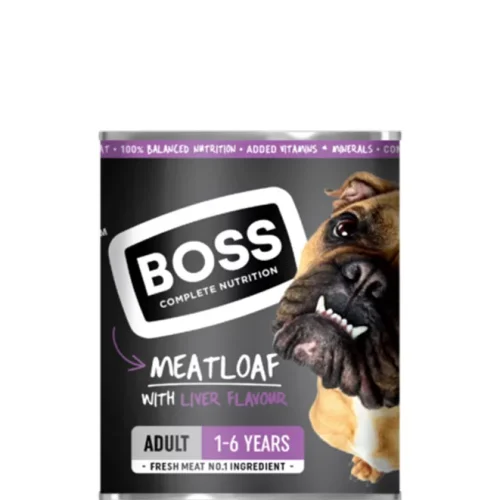 Boss Meatloaf with Liver Flavour 820g Dog Food
