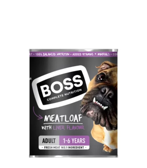 Boss Meatloaf with Liver Flavour 820g Dog Food