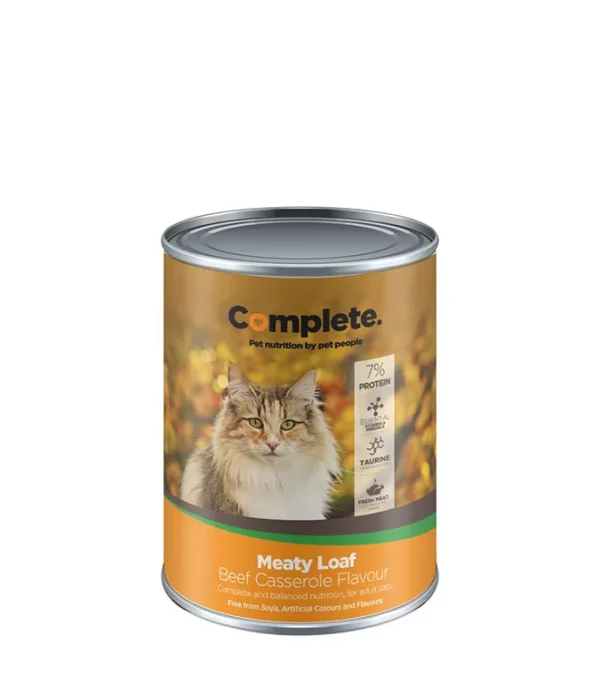 Complete Cat Can Food Beef Casserole 385g