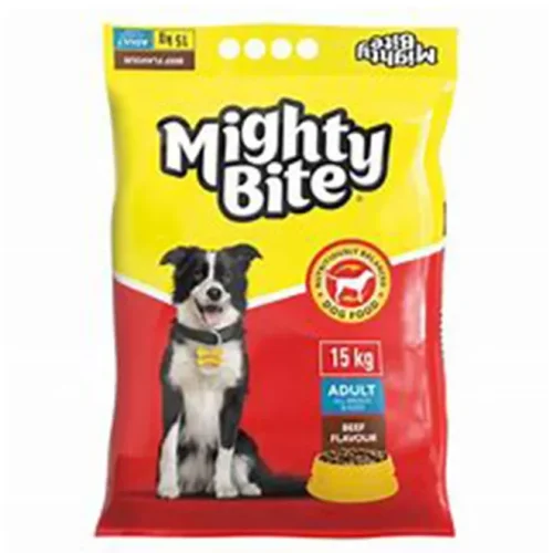 Mighty Bites Beef 15kg Dog Food