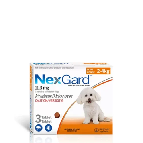 Nexgard Chewable 3 Pack (11.3mg) 2-4kg