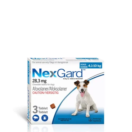 Nexgard Chewable 3 Pack (28.3mg) 4.1-10kg