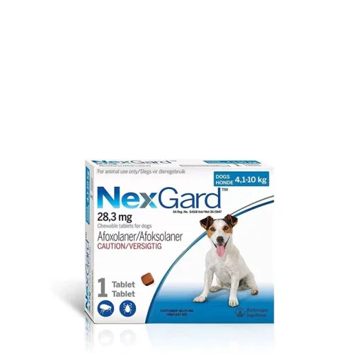 Nexgard Chewable Single (28.3mg) 4.1-10kg