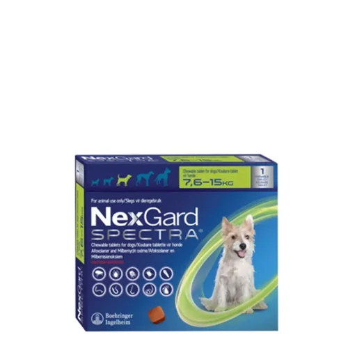Nexgard Spectra Single Medium Dog 7.6-15kg