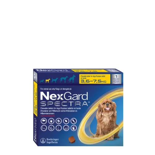 Nexgard Spectra Single Small Dog 3.6-7.5kg