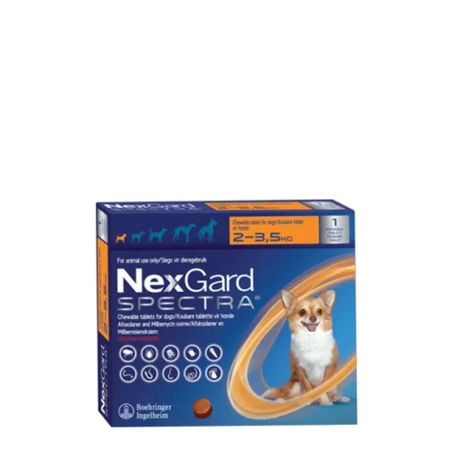 Nexgard Spectra Single Extra Small Dog 2-3.5kg