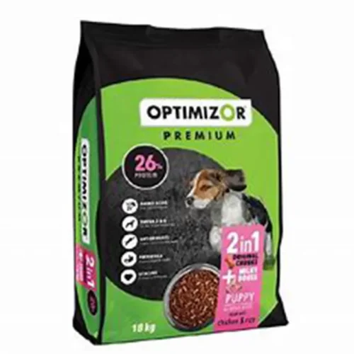Optimizor Premium Puppy Food Milky Bones 18kg