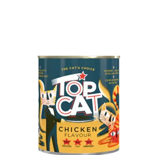 Top Cat Chicken Flavoured Cat Food 425g