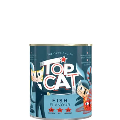 Top Cat Fish Flavoured Cat Food 425g