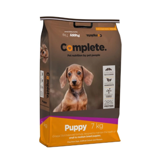 Complete Puppy Food Small to Medium Breed 7kg