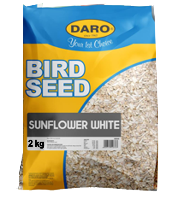 DaroSunflowerWht-2.png Daro Striped Sunflower Seed Bird Food 2kg