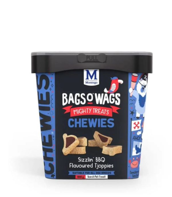 MontegoBBQ-Tjoppies.jpg Montego Bags O’ Wags BBQ Tjoppies Treats 500G