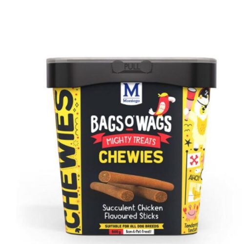Montego Bags 'O Wags Chicken Sticks Treats 500g