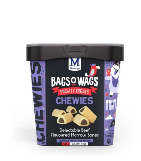 Montego Bags O’ Wags Marrow Bones Treats 500G