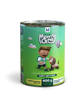 Montego Monty & Me Puppy Wet Chicken 400g