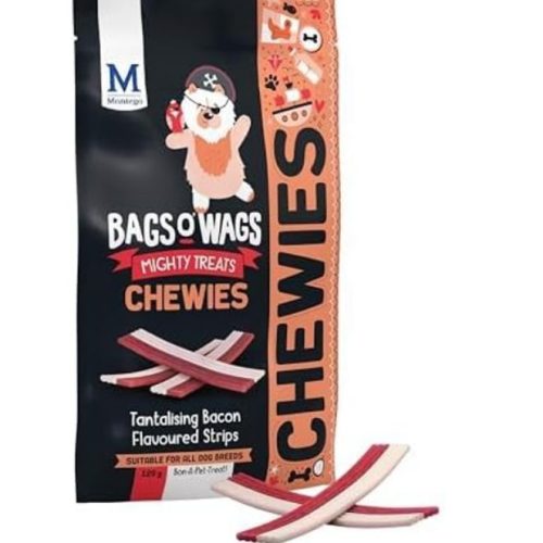 Montego Bags O' Wags Chewies Bacon Dog Chew Treats