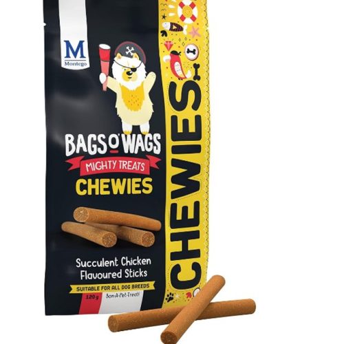 Montego Bags O' Wags Chewies Chicken Dog Chew Treats
