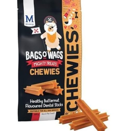 Montego Bags O' Wags Chewies Butternut Dog Chew Treats
