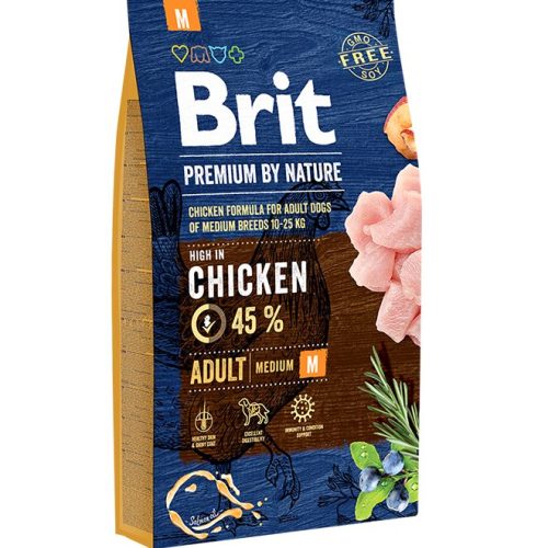 Brit-Adult-Medium Brit Premium Chicken Medium Adult Dog Food