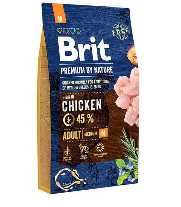 Brit Premium Chicken Medium Adult Dog Food