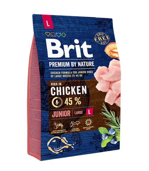 Brit Premium Chicken Large Puppy Dog Food