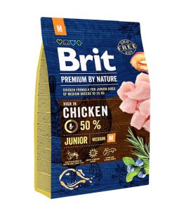 Brit Premium Chicken Medium Puppy Dog Food