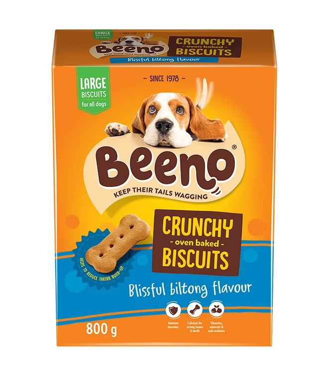 Beeno-Biltong Beeno Crunchy Original Biltong Flavour Dog Biscuits 800g