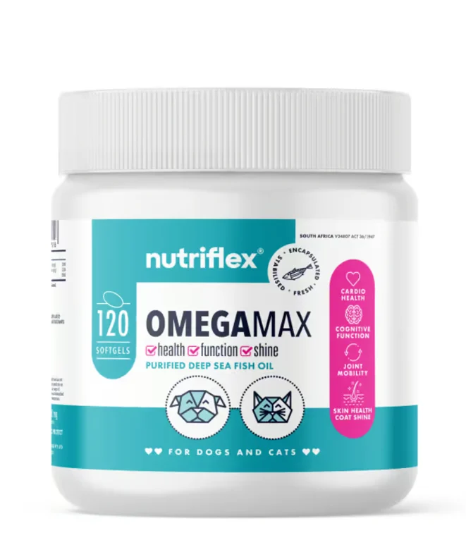 Nutriflex-Omegamax NutriFlex® OmegaMax Omega 3 For Dogs & Cats